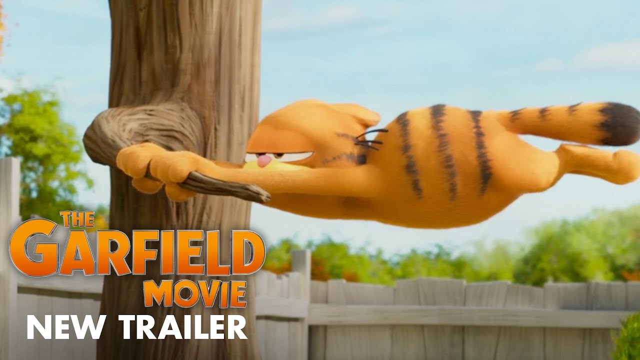 The Garfield Movie Official Trailer 2024 Chris Pratt Samuel L