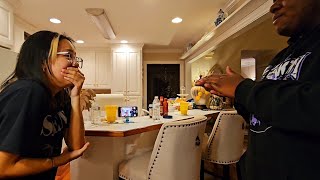 Vlog/They Got me CUSSING! Mustard Fried Chicken!