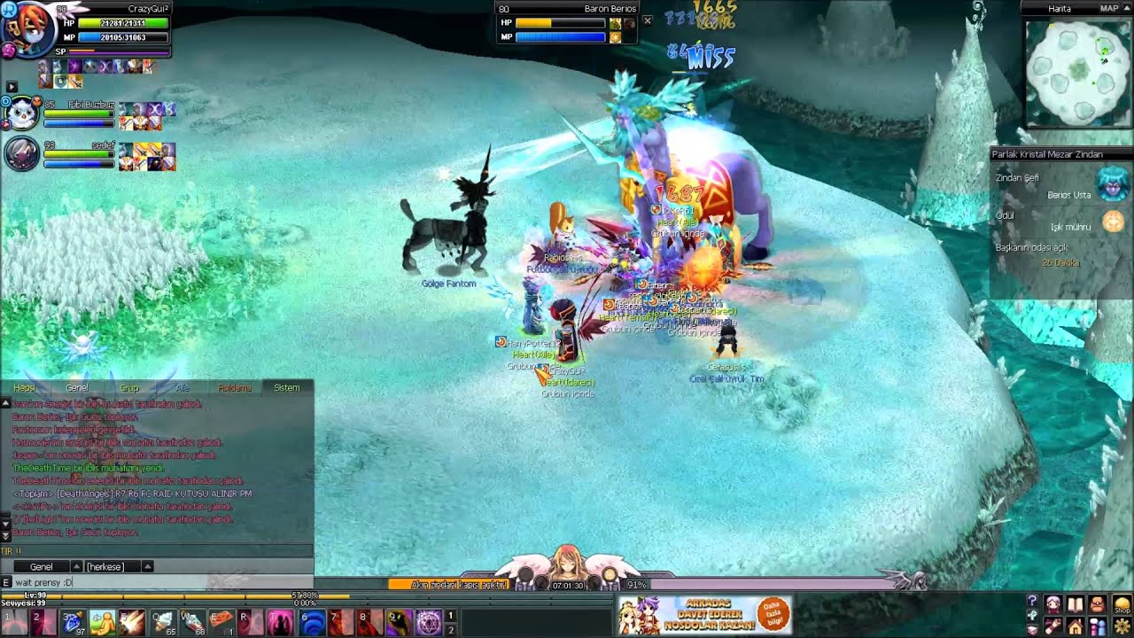 Nostale Tr Raid Fc ışık Heart Youtube