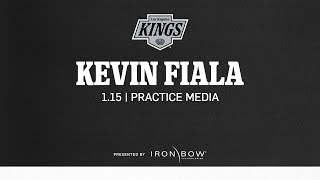 Forward Kevin Fiala | 1.15 Practice in VAN