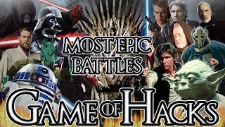 Most Epic Star Wars Battles Reenacted | Game of Hacks Ep. 2 | Star Wars: Galaxy of Heroes