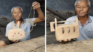 Handcraft skill , 12 beautiful item make from wood and bamboo