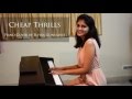 Sia - Cheap Thrills by Elvira Gonsalves | Instrumental Piano Cover