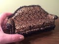 Sofa How to Make a Miniature Dollhouse Couch Sofa 1:12 Sofa How to Make a Miniature Dollhouse Couch Sofa 1:12