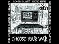 CRESS / BUFF - Choose Your War / Government Monster [Split LP]