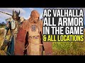 All Armor Sets & Locations In Assassin's Creed Valhalla (AC Valhalla Best Armor Sets)