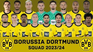 BORUSSIA DORTMUND Squad Season 2023/24 | Borussia Dortmund | FootWorld