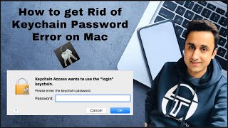 How to fix or remove  Keychain password Error pop ups ON Mac OS X