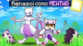 RENASCI como MEWTWO LVL 9999+ no PIXELMON Minecraft