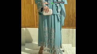 Wedding Abaya/Abaya/Bridal Abaya/Color Abaya #abaya #shorts