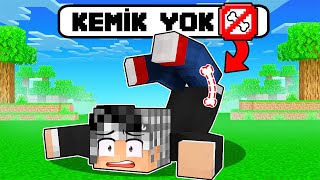 MİNECRAFT AMA KEMİKLERİM YOK 😱