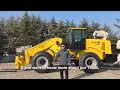 t4000 made in china telescopic loader 4 tons 7 meters working height farm forestry ranch