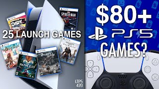 PS5’s Launch Lineup Confirmed. | Sony Considered $80 (or more?) For PS5 Games. - [LTPS #439]