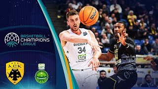 AEK v Teksüt Bandirma - Full Game - Basketball Champions League 2019-20