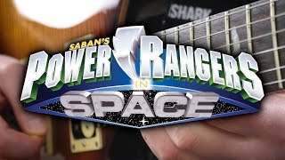 Power Rangers In Space Theme on Guitar