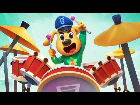 Lost Drums Educational Cartoons for Kids Funny Videos Sheriff Labrador