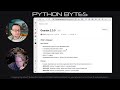 422: You need 4 spaces - Python Bytes
