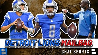 Detroit Lions Rumors Mailbag: Jared Goff Disrespect, DJ Chark #1 Target, Aaron Glenn Future + Q/A