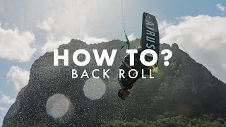 How To Back Roll - Victor Hays - Airush