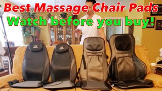 BEST MASSAGE SEAT CHAIR CUSHION PADS - PRO & CONS (Which is Best for You?)