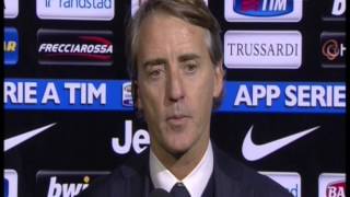 Intervista Roberto Mancini Post Partita Juve-Inter 1-1