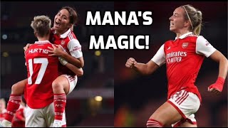 MANA IWABUCHI PROVES A POINT IN ARSENAL WIN AGAINST ZURICH! JORDAN NOBBS \u0026 LINA HURTIG CRUSH IT!