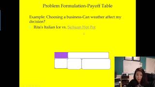 Chapter 20 1 Create Payoff table