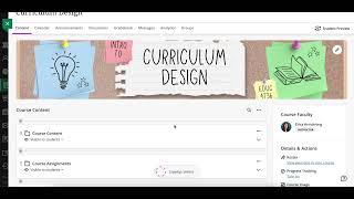 Copying Content from One Blackboard Course to Another