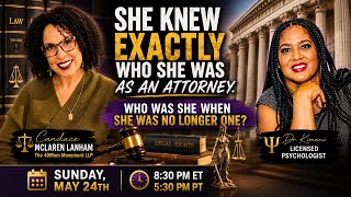 She Knew Exactly Who She Was As An Attorney. Who Was She When She Was No Longer One? #blackwoman