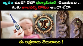 జ్వరం ఉందో లేదో ధర్మామీటర్  చెబుతుంది ..మీకు కాలసర్ప దోషం ఉందో లేదో ఈ లక్షణాలు చెబుతాయి !