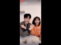 [ENG SUB] Daddi Tang and Xing Fei Interlocking Hands During Livestream