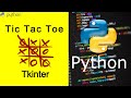 Tic Tac Toe Game | Python tutorial for beginners. #atahoja#atahoja_academy#python#tkinter#coding