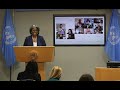 Remarks by Ambassador Linda Thomas-Greenfield at a Press Briefing on the Security Council Presidency