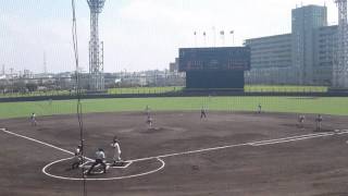 2015秋季沖縄県大会決勝戦初回興南高校の攻撃