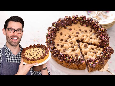 Homemade cookie cake recipe