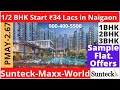 ☎️900-400-5506, Sunteck Maxx World Info 1BHK, 2BHK, 3BHK Price, sample flat | PROPERTY Flats