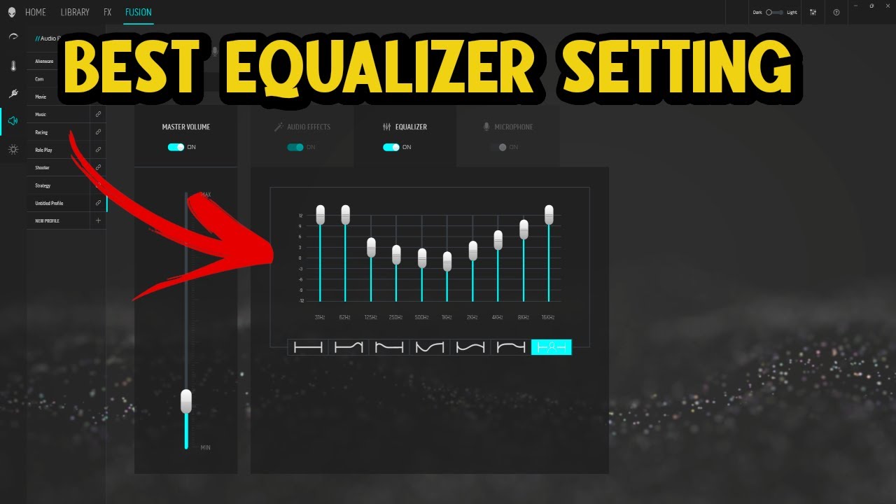 Equalizer Frequency Settings At Sharon Campbell Blog