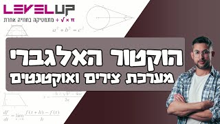 קורס הוקטור האלגברי - מערכת צירים ואוקטנטים #בגרות #מתמטיקה #וקטורים