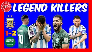 MESSI STUNNED! ARGENTINA 1-2 SAUDI ARABIA | WORLD CUP 2022 REVIEW/REACTION