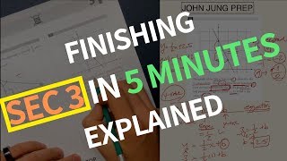 [SAT Math] Explanation Behind Finishing Sec 3 in 5 MINUTES - Step-By-Step Solution