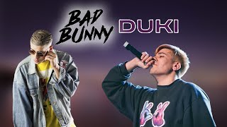Duki cantó junto a Bad Bunny en Puerto Rico