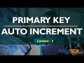 How To do ID Column Auto-increment | MYSQL | By SYED I.T SOLUTIONS © | Urdu