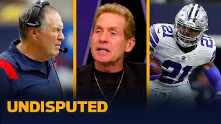 Skip Bayless predicts whether his Cowboys can reach 200 rushing yards vs. Pats I NFL I UNDISPUTED