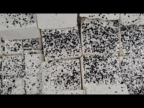 Gymchalk Reform Blocks Topped With Tuxedo Glitter Long Powderplay