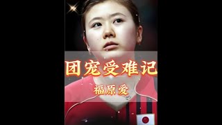 福原爱，唯一一个在中国受宠的日本萌妹子，谁把她打哭谁去哄！ #福原爱 #张怡宁 #乒乓球 #体育 #福原爱谁打哭谁负责