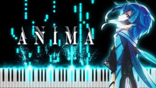 [FULL] 「ANIMA」(SAO アリシゼーション War of Underworld 後編 OP) ReoNa [ピアノチュートリアル]