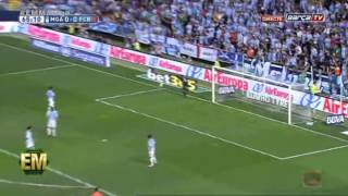Málaga vs FC Barcelona - Amplio Resumen [0-0][24-09-2014] Highlights
