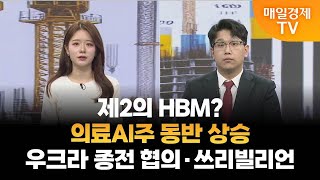 [조범수의 주도주 투자] 제2의 HBM?·의료AI주 동반 상승·우크라 종전 협의·쓰리빌리언 / 매일경제TV