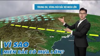 Dự báo thời tiết 12h30 - 03/06/2024 | Vì sao miền Bắc có mưa lớn? | VTVWDB