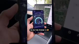 T-Mobile 5g speed test on iPhone12